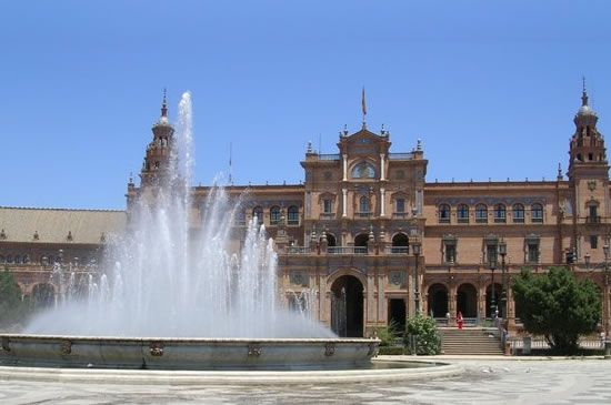 Sevilla. Plaza de España
