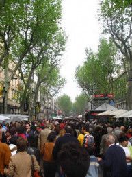 Barcelona. Las Ramblas
