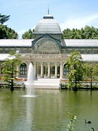 Madrid. Palacio de Cristal, Parque del Retiro