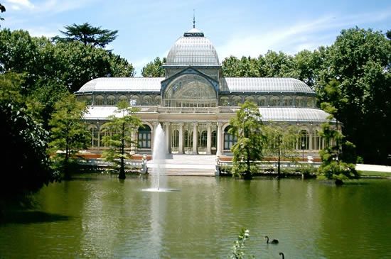Madrid. Palacio de Cristal, Parque del Retiro