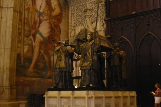 Sevilla. Tumba de Cristóbal Colón