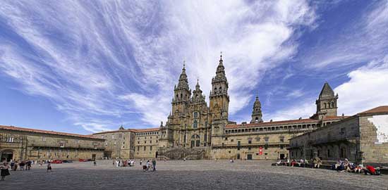 Galicia. Santiago de Compostela, catedral